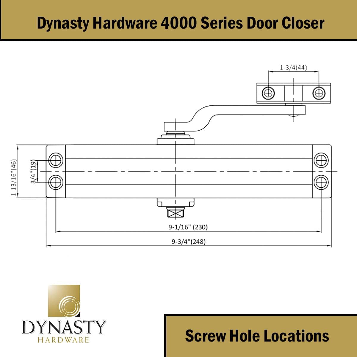 Adjustable Spring Door Closer
