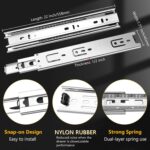 Six Pairs Full Extension Drawer Slides