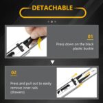 Six Pairs Full Extension Drawer Slides
