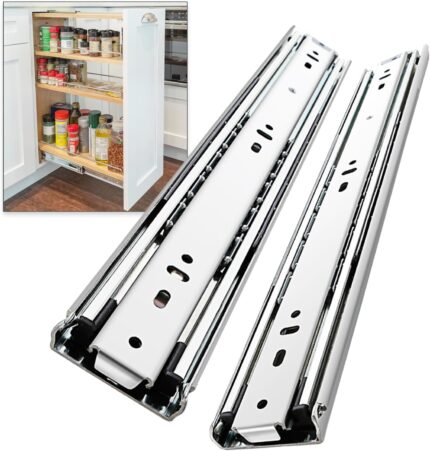 Full Extension Side Mount Drawer Slides