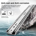 Full Extension Side Mount Drawer Slides