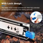 Locking Full Extension Drawer Slides