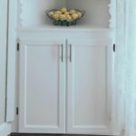 4-Pack Matte Black Cabinet Hinges