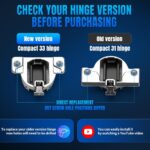 8-Pack Concealed Cabinet Hinges