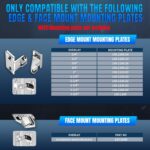 8-Pack Concealed Cabinet Hinges