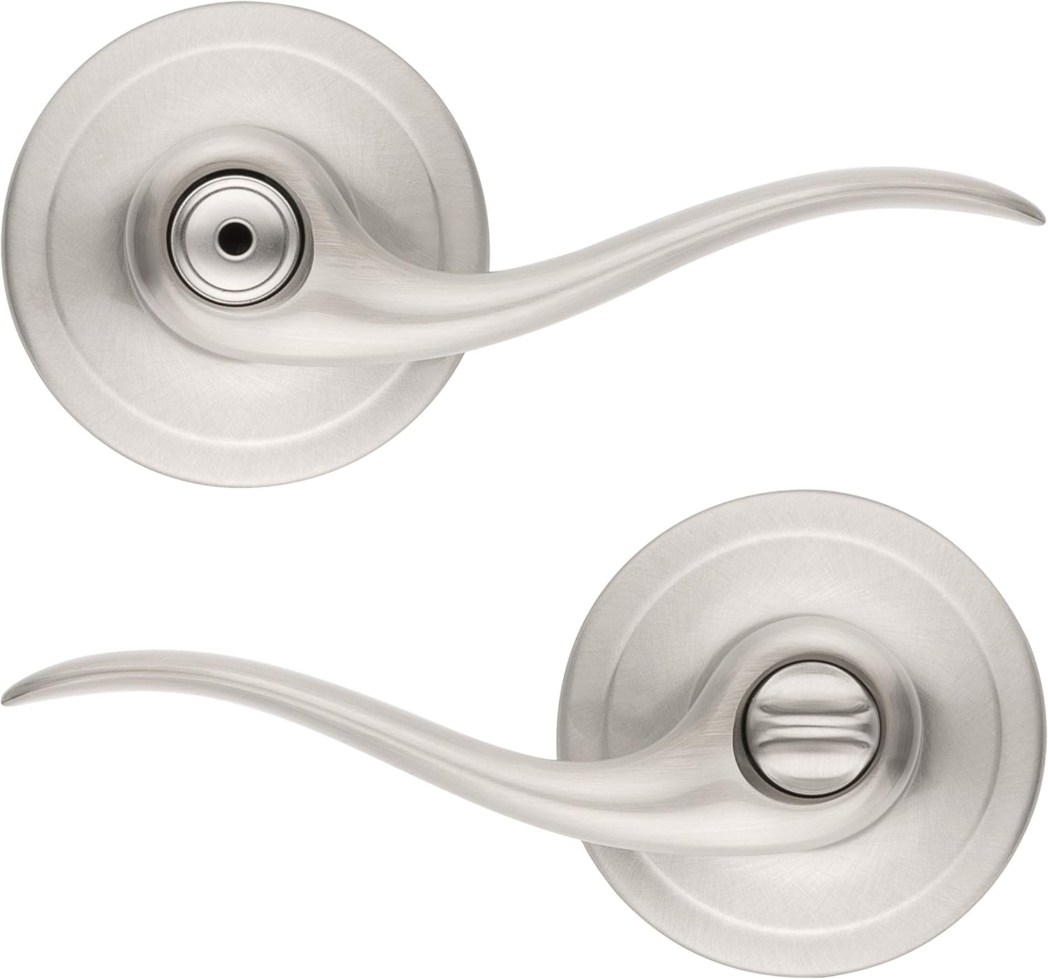 Satin Nickel Privacy Door Lever