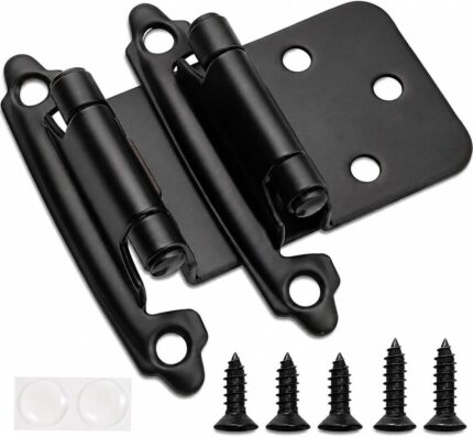 50-Pack Self-Closing Cabinet Hinges
