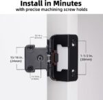50 Pack Semi-Concealed Cabinet Hinges