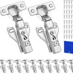 12-Pack Soft Close Cabinet Hinges
