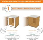 10 Pairs Soft Close Drawer Slides