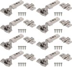 4-Pack Soft Close Frameless Hinges
