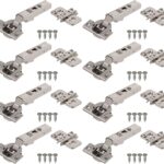 4-Pack Soft Close Frameless Hinges