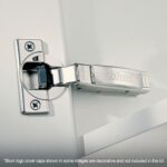 4-Pack Soft Close Frameless Hinges