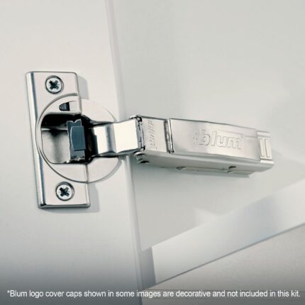 4-Pack Soft Close Frameless Hinges