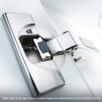 4-Pack Soft Close Frameless Hinges