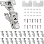 20-Pack Soft Close Cabinet Hinges