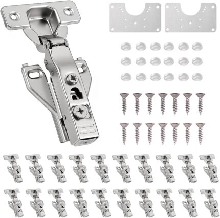 20-Pack Soft Close Cabinet Hinges